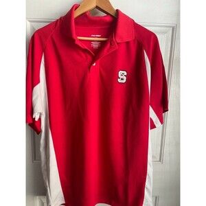 NC State Wolfpack Polo Mens Medium Collegiate Shirt Pro Edge